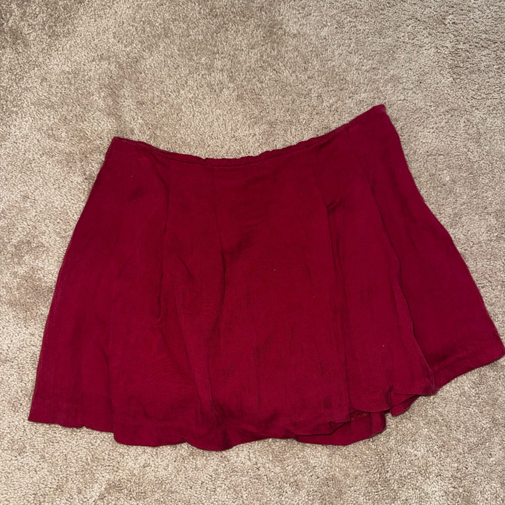a new day Women's Red Skater Skirt